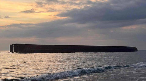 One dead, ten missing after sand carrier capsizes off Occidental Mindoro, Philippines