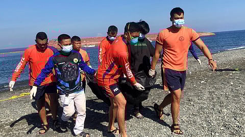 Philippine sand carrier capsizing death toll reaches four following recovery of two more bodies