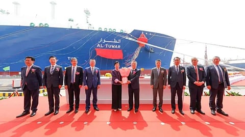 QatarEnergy's newest LNG carrier formally named in China