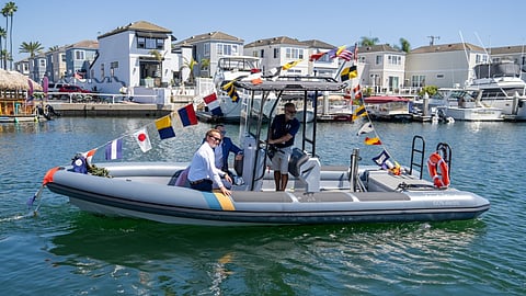 California's Newport Beach Harbor Department acquires versatile electric utility RIB