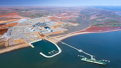 The Wheatstone LNG Plant at Ashburton North, Western Australia