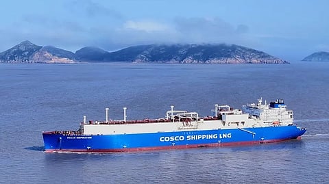 Sea trials completed for COSCO Shipping's newest LNG carrier