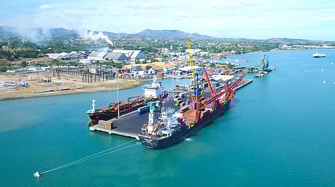 The Port of Lautoka, which serves as a gateway for Fiji's sugar and woodchip export activities