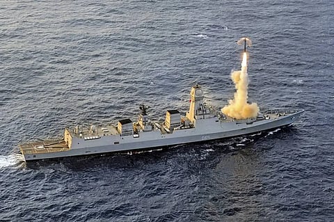 Brahmos missile test fire