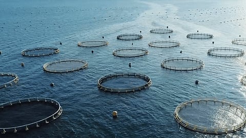 Atlantic salmon farming