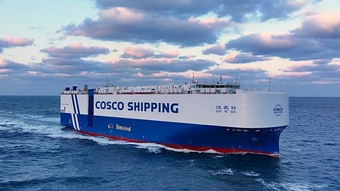 COSCO Shipping welcomes 8,600CEU car carrier to fleet