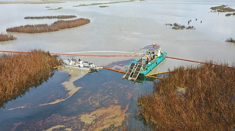Unified Command continues response to release near Garden Island Bay