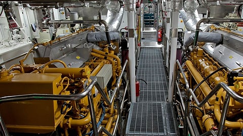 Caterpillar marine engines