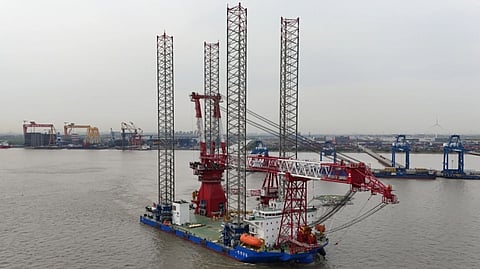 PowerChina's newest installation jackup to serve first project