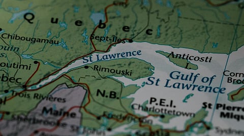 Quebec Maine New Brunswick Gulf of St Lawrence