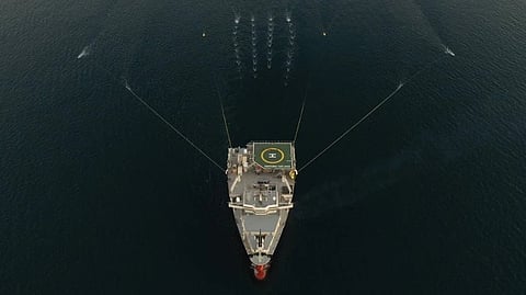 TGS survey vessel