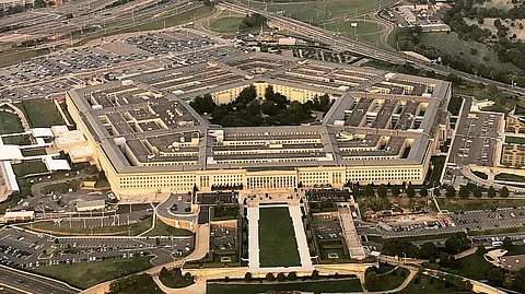 The Pentagon aerial shot