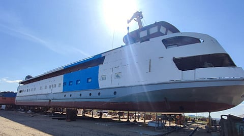 New hospital ship for Russian inland waters nearing completion