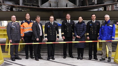 Keel laying of second Pohjanmaa-class corvette initiated at Rauma shipyard