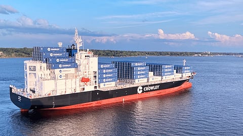Crowley adds LNG-powered containership to US/Caribbean basin route