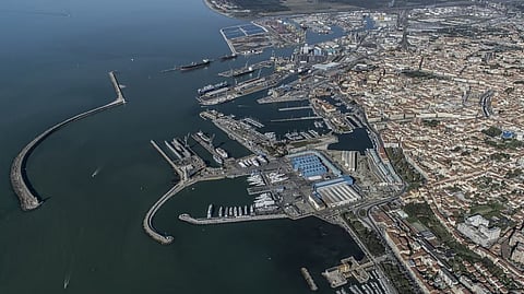 Port of Livorno Italy Tyrrhenian Sea