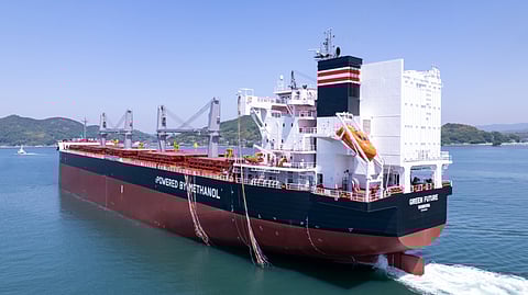 Green Future, a bulk carrier operating under charter with NYK