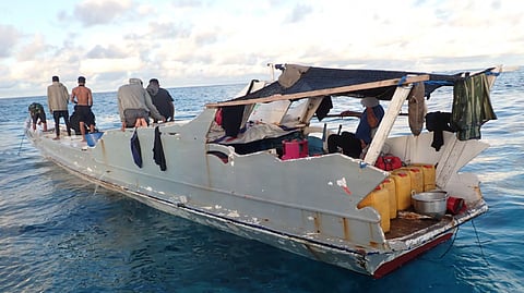Indonesian fishing boat