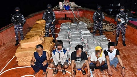 Indonesia seizes $426m of meth/coke from smuggler ship