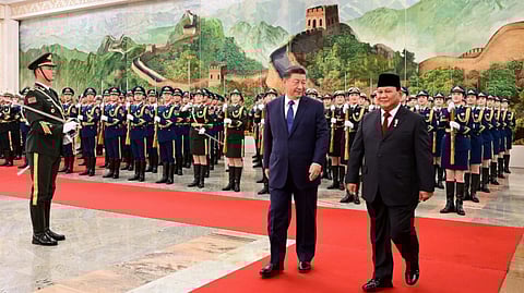 Xi Jinping Prabowo Subianto