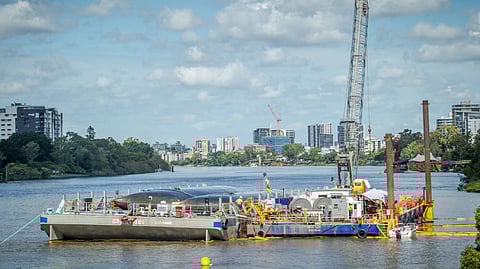 Brisbane River dredging Solmax