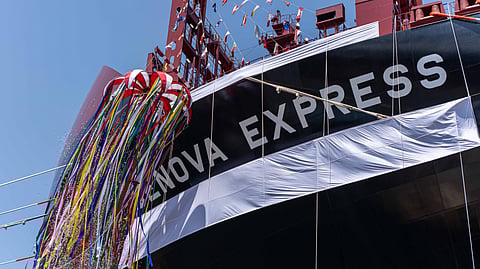 Genova Express Hapag Lloyd Hanwha Ocean