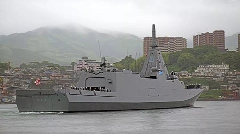 Seventh Mogami-class destroyer Niyodo delivered to Japan Maritime Self-Defense Force
