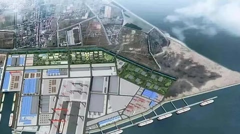 Changxing Island Hudong Zhonghua Shipbuilding China State Shipbuilding Corporation