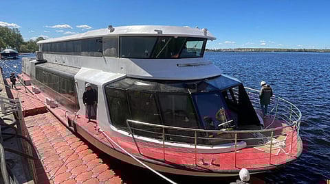 The Project Moskva 2.0 electric ferry Strelna