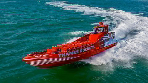 Rocket Rebel – UK operator welcomes fast sightseeing boat to River Thames fleet