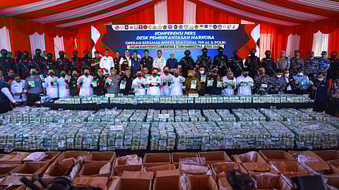 Indonesia seizes two tons of methamphetamine in biggest ever bust