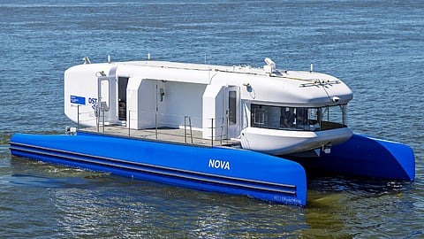 Nova – Electric catamaran to support inland shipping research on Germany's Rhine River