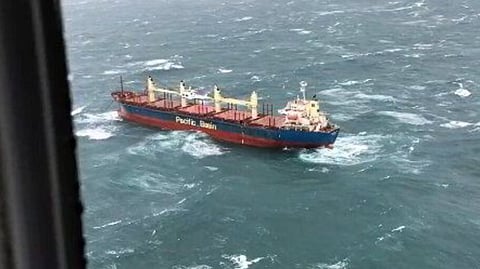 Portland Bay grounding