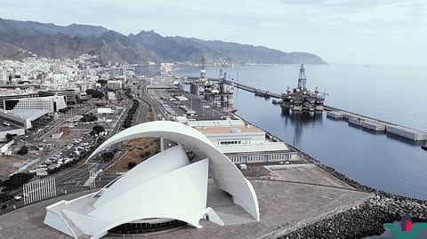 Port of Santa Cruz de Tenerife Canary Islands