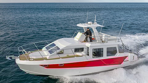 Saudi dive operator's fast hybrid boat to sail on Red Sea excursions