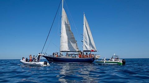 Freedom Flotilla Ship Madleen Sets Sail for Gaza.