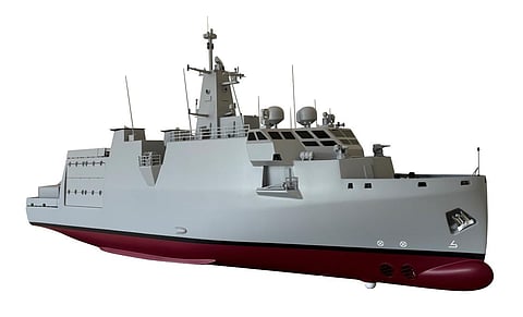 Concept render of the Italian Navy's new generation minehunter