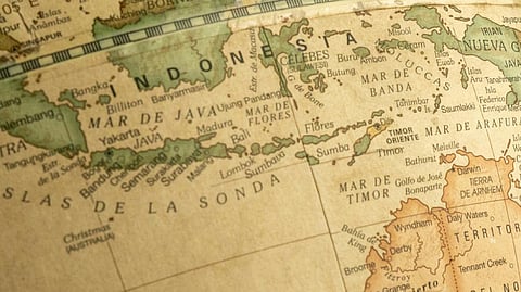 Map of Bali Lombok Java Sea Timor Sea Timor Leste Sulawesi Celebes