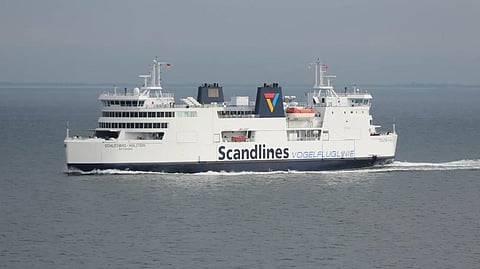 Schleswig-Holstein, one of the Ro-Pax ferries on the Puttgarden-Rødby route