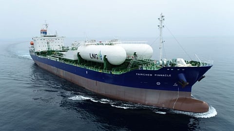 Mitsui OSK Lines MOL Chemical Tankers Fukuoka Shipbuilding LNG Fairfield Chemical Carriers
