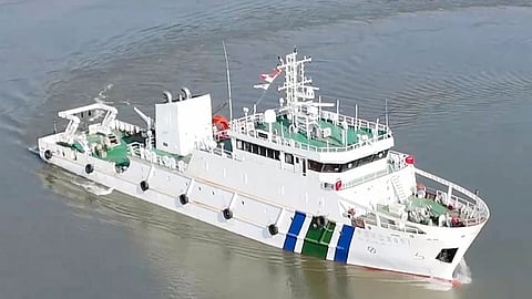 China Environmental Monitoring Wing 051 – Coastal patrol and monitoring vessel to be deployed off China's Hebei province