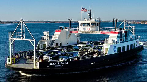 St Johns River Ferry Florida