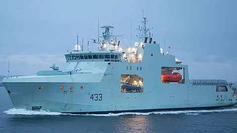 HMCS William Hall Harry DeWolf class