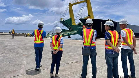 Philippine Ports Authority 1018 Seen Sam Shipping Surigao del Norte