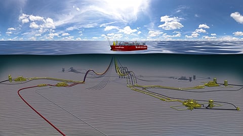 Barossa LNG rendering