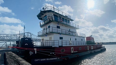 Capt Mark Delesdernier Jr LeBeouf Brothers Towing Farrell and Norton Naval Architects Steiner Shipyard