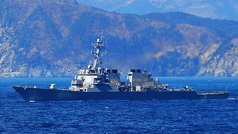 Arleigh Burke-class USS Curtis Wilbur