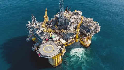 Troll C platform in the North Sea