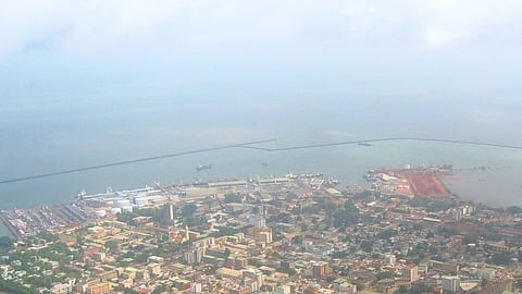 Port of Conakry, Guinea