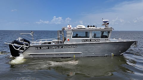 J.D. Mackin – US Army Corps of Engineers acquires survey catamaran for inland waters